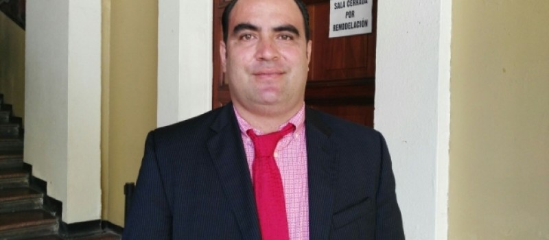 Secretario de Desarrollo Rural del Gobierno del Estado, Agustín Morales.