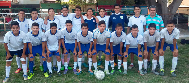 Escuela Ayuntamiento de Colima, finalista de Liga en el futbol Juvenil B.