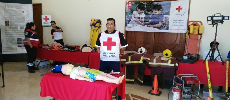 Inicia oficialmente Cruz Roja delegación Manzanillo arranque de colecta anual.