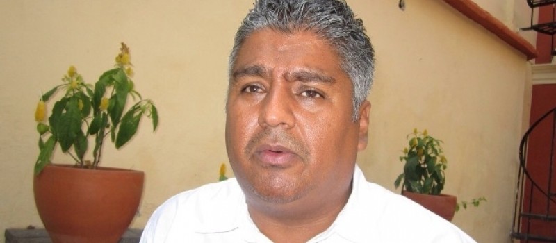 El dirigente estatal del PRD, Jorge Luis Reyes Silva.
